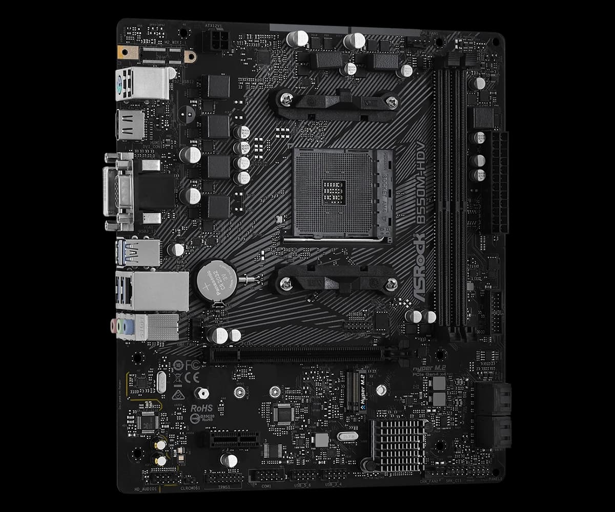 ASRock B550M-HDV AM4 Micro-ATX DDR4