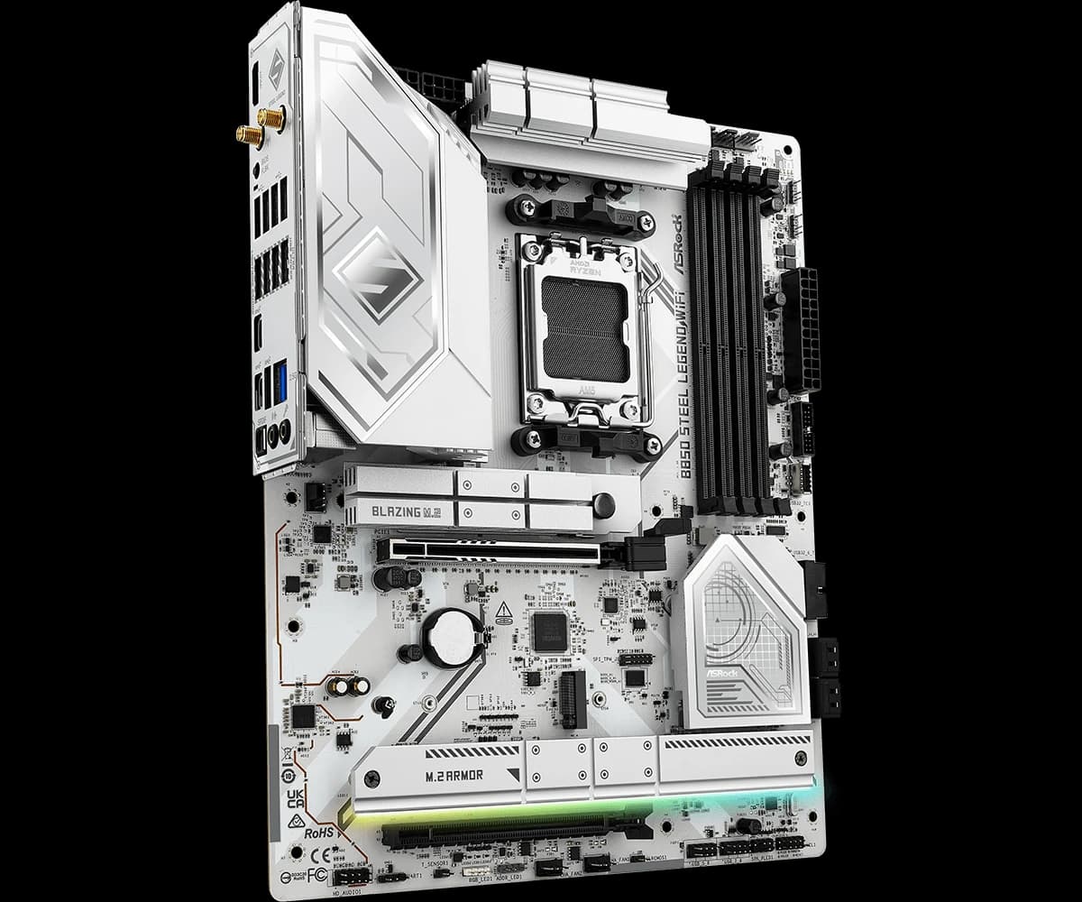ASRock B850 Steel Legend WiFi AM5 ATX DDR5