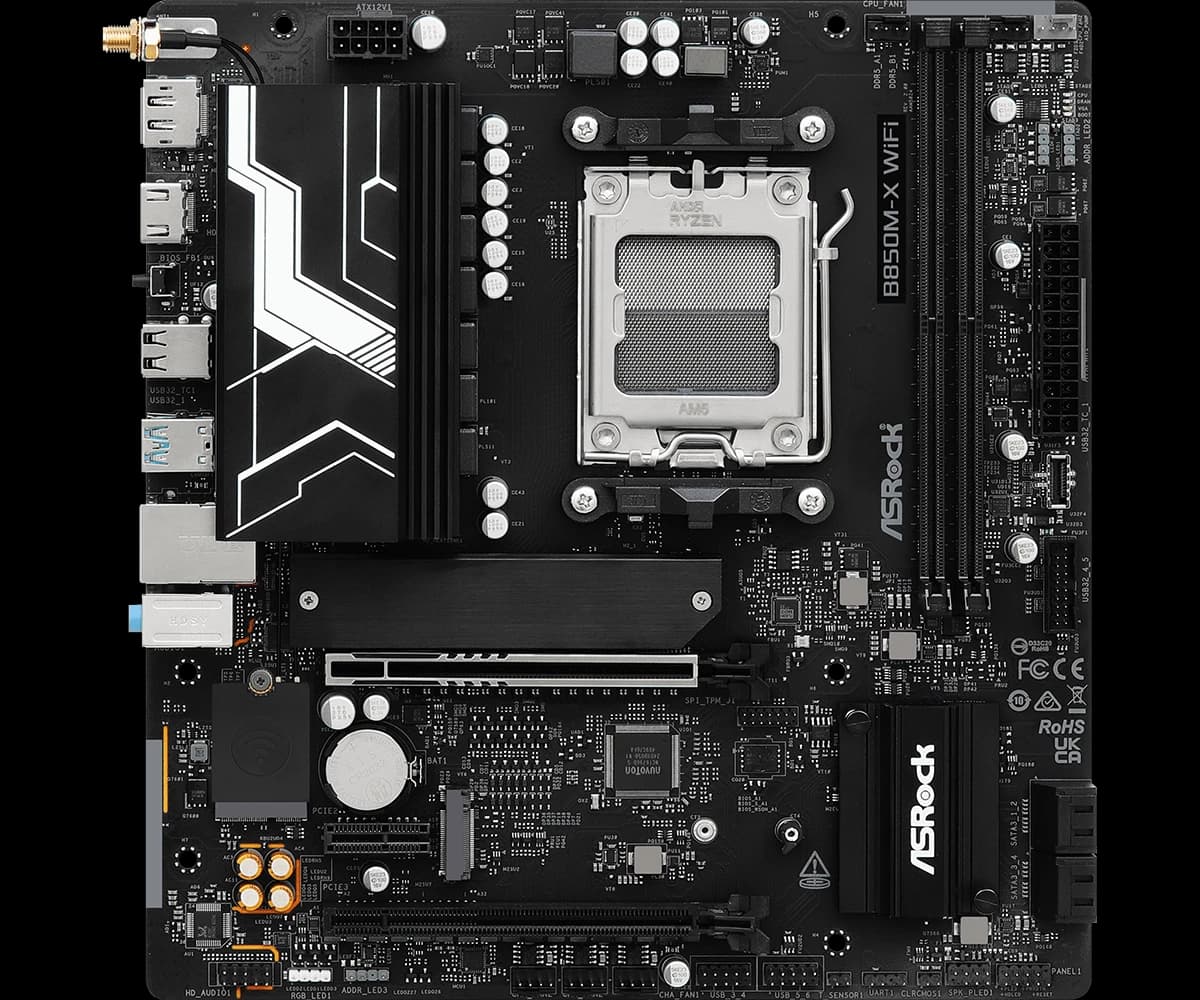 ASRock B850M-X WiFi R20 AM5 Micro-ATX DDR5