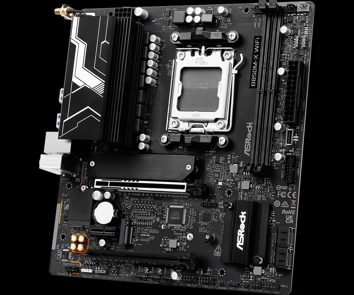 ASRock B850M-X WiFi R20 AM5 Micro-ATX DDR5