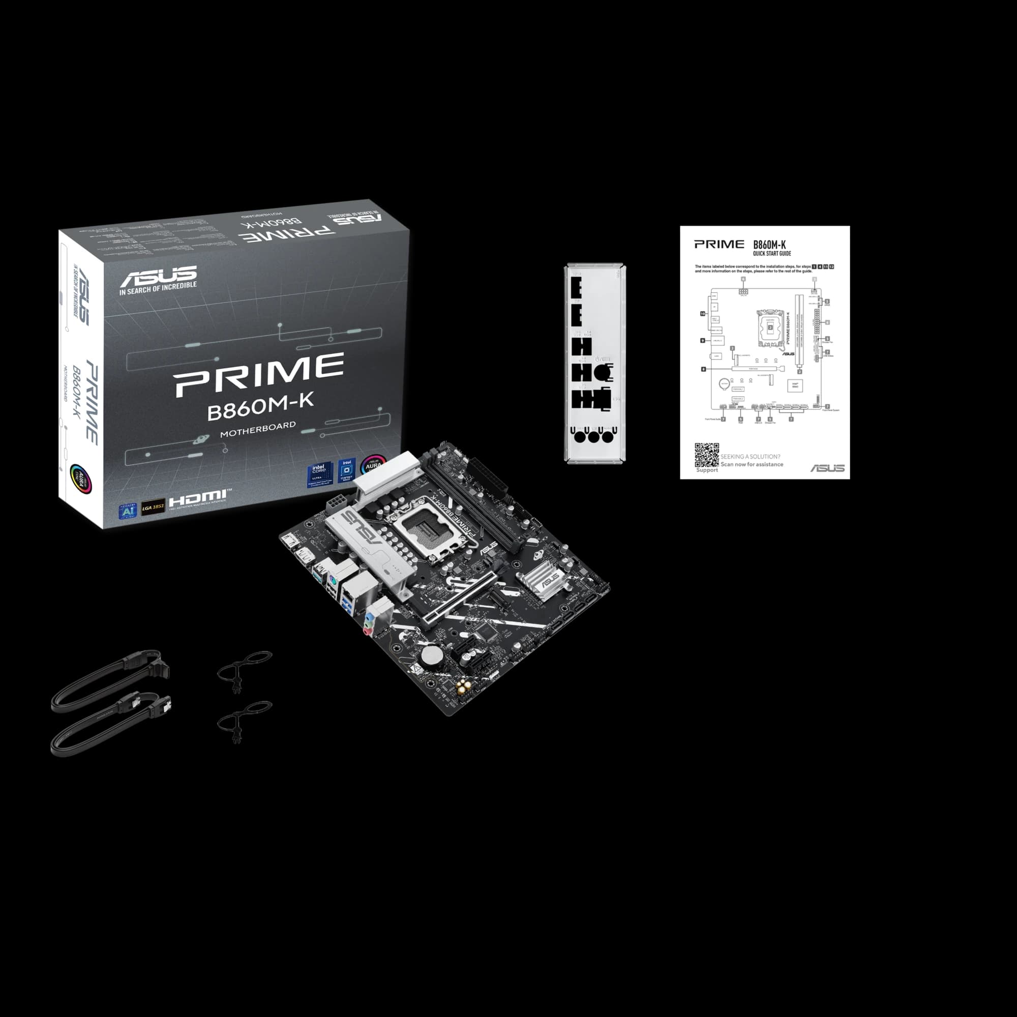 ASUS PRIME B860M-K LGA1851 Micro-ATX DDR5