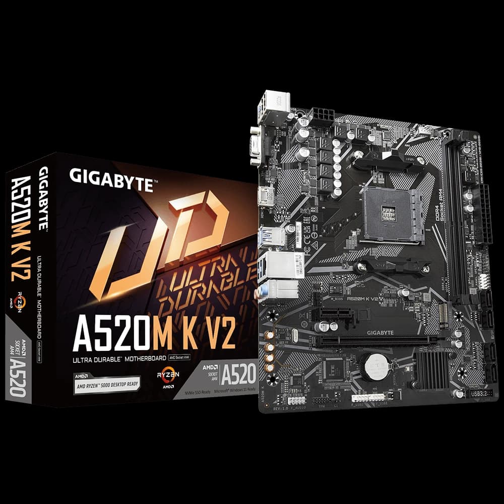 Gigabyte A520M K V2 AM4 Micro-ATX DDR4