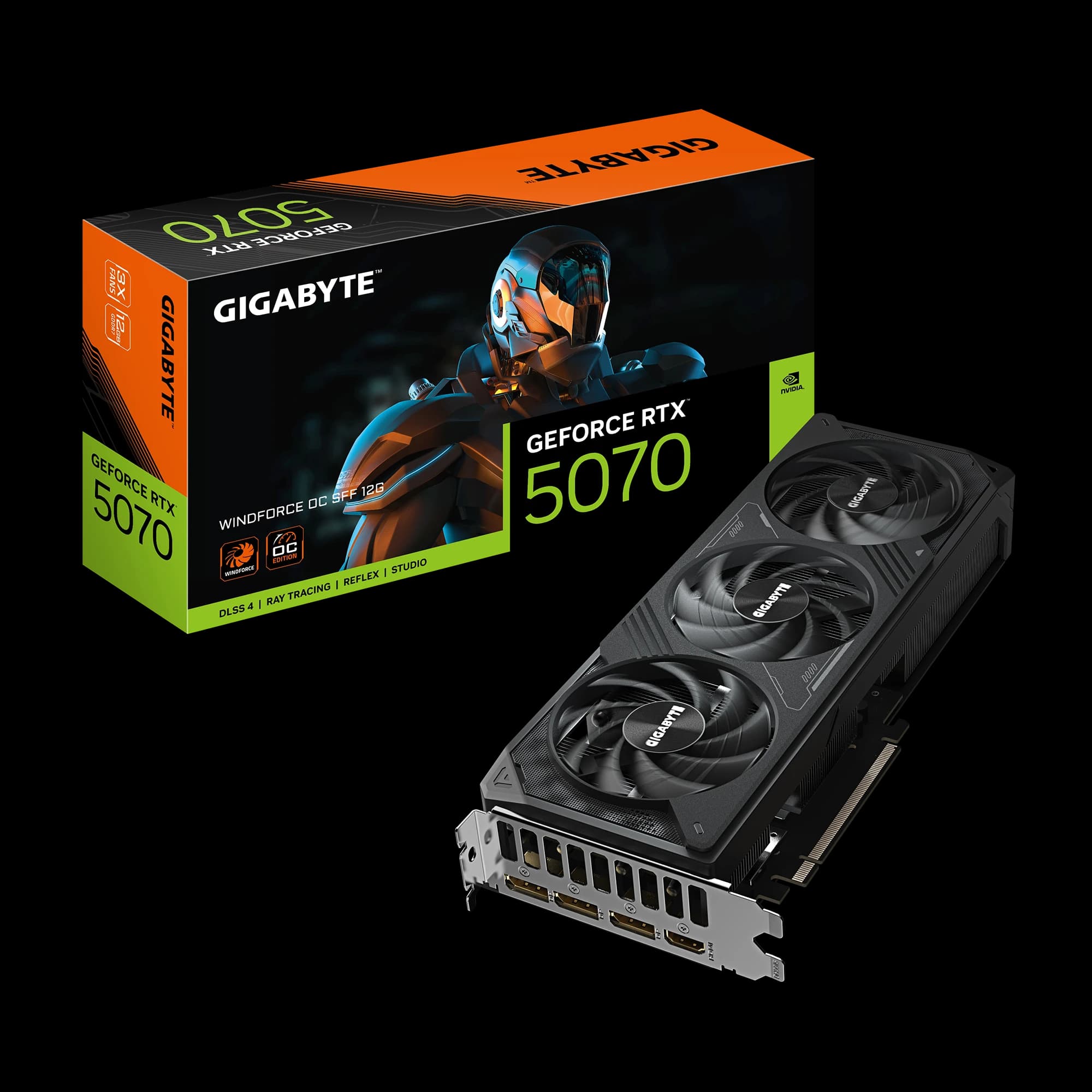 Gigabyte GeForce RTX 5070 12 Go Windforce OC SFF