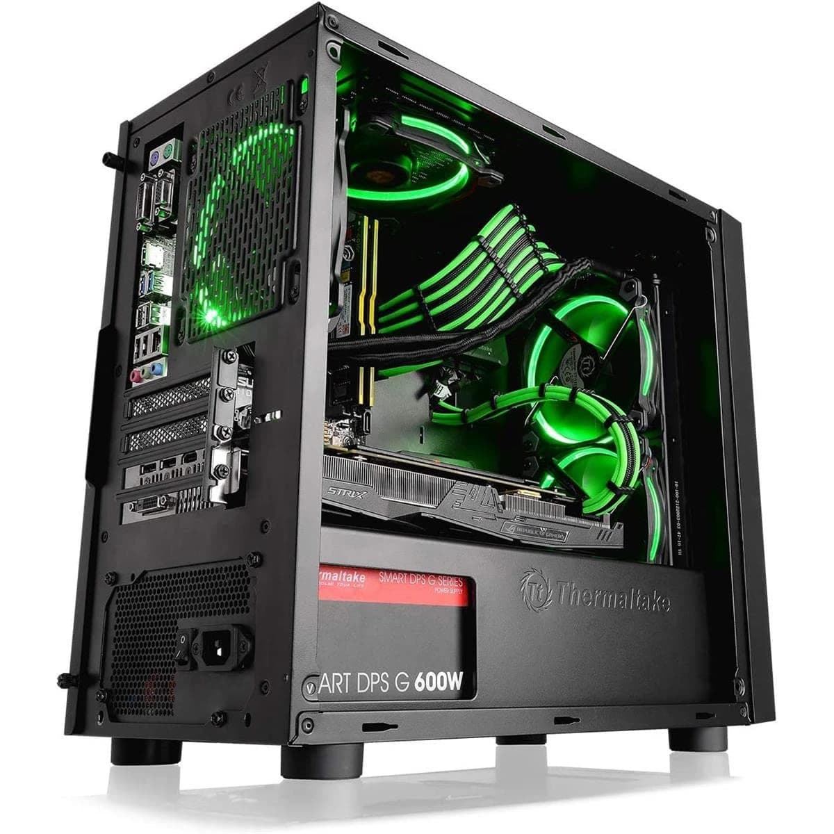 Thermaltake Versa H17 boîtier Micro-ATX Noir