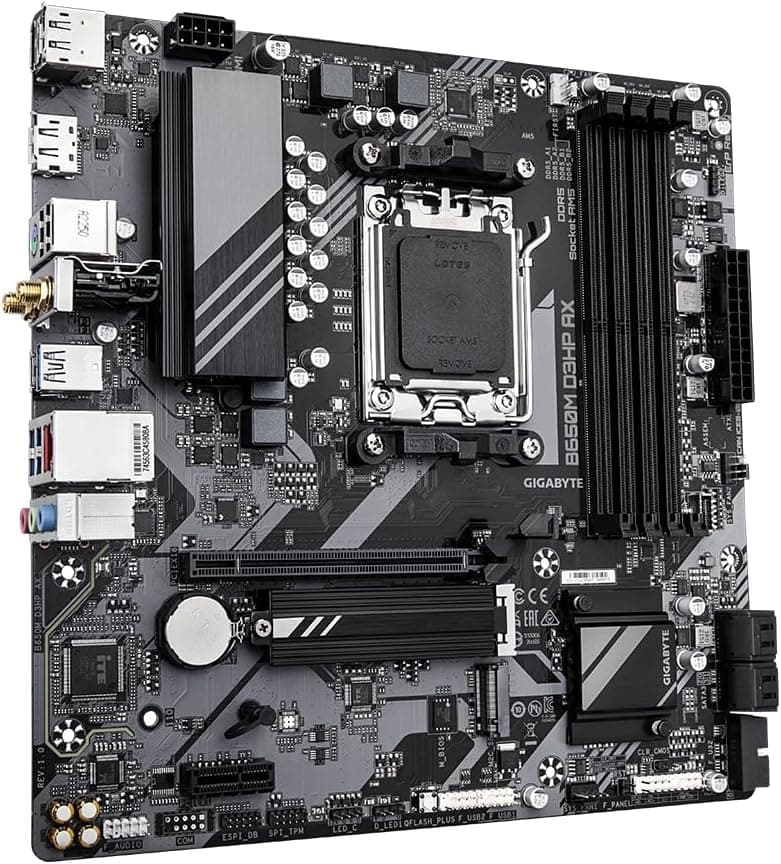 Gigabyte B650M D3HP AX AM5 Micro-ATX DDR5