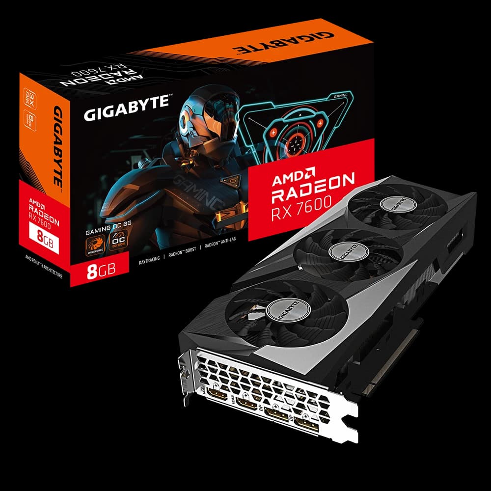 Gigabyte Radeon RX 7600 8 Go Gaming OC