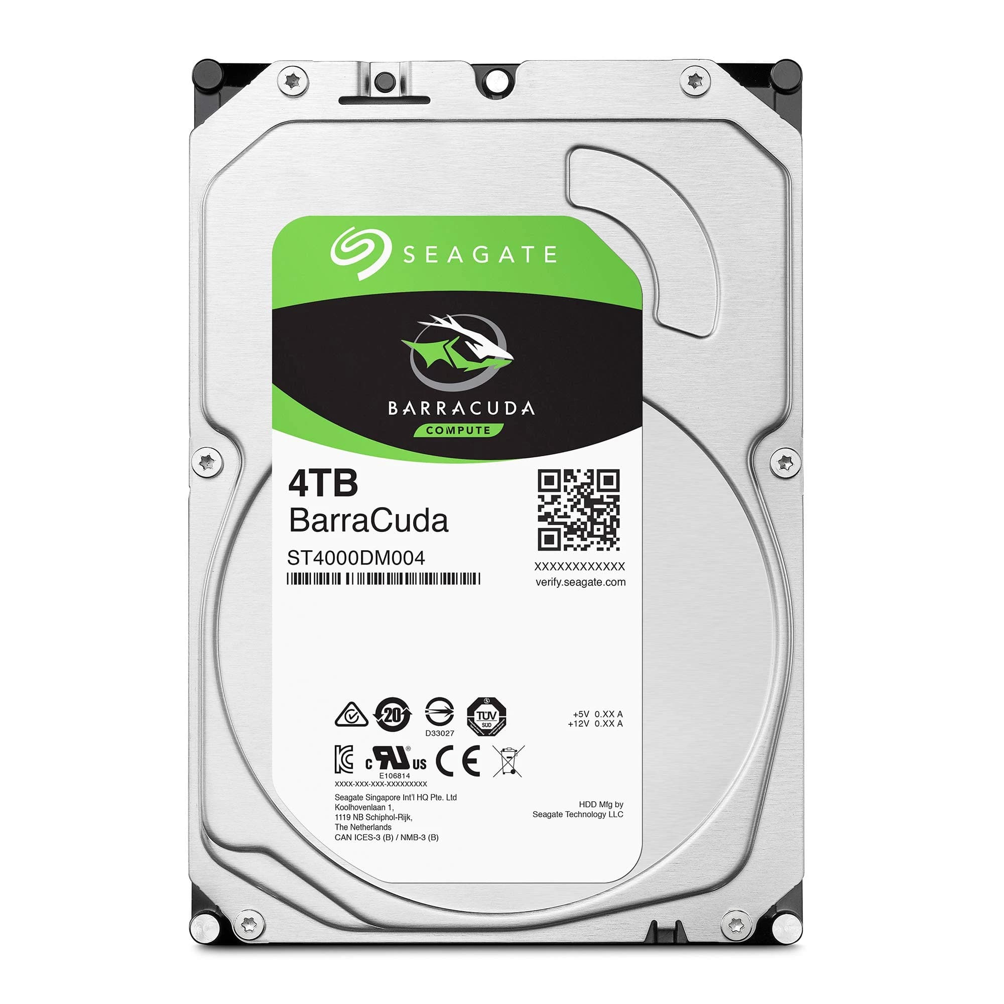 Seagate BarraCuda 4 To disque dur 3,5 pouces